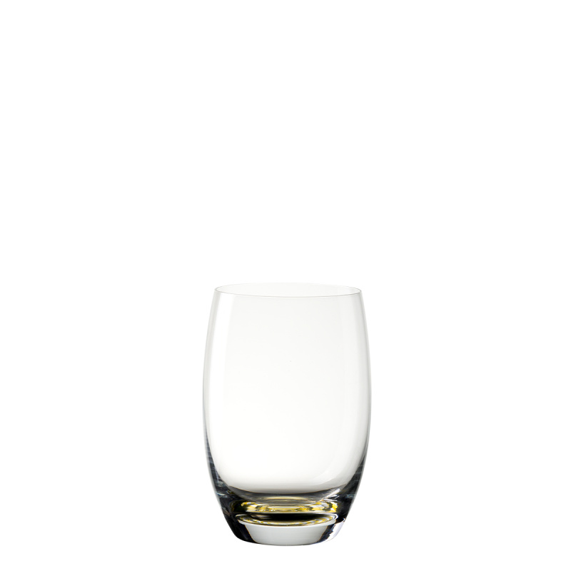 Szklanka Tumbler 460 ml żółte dno | Optima Glas