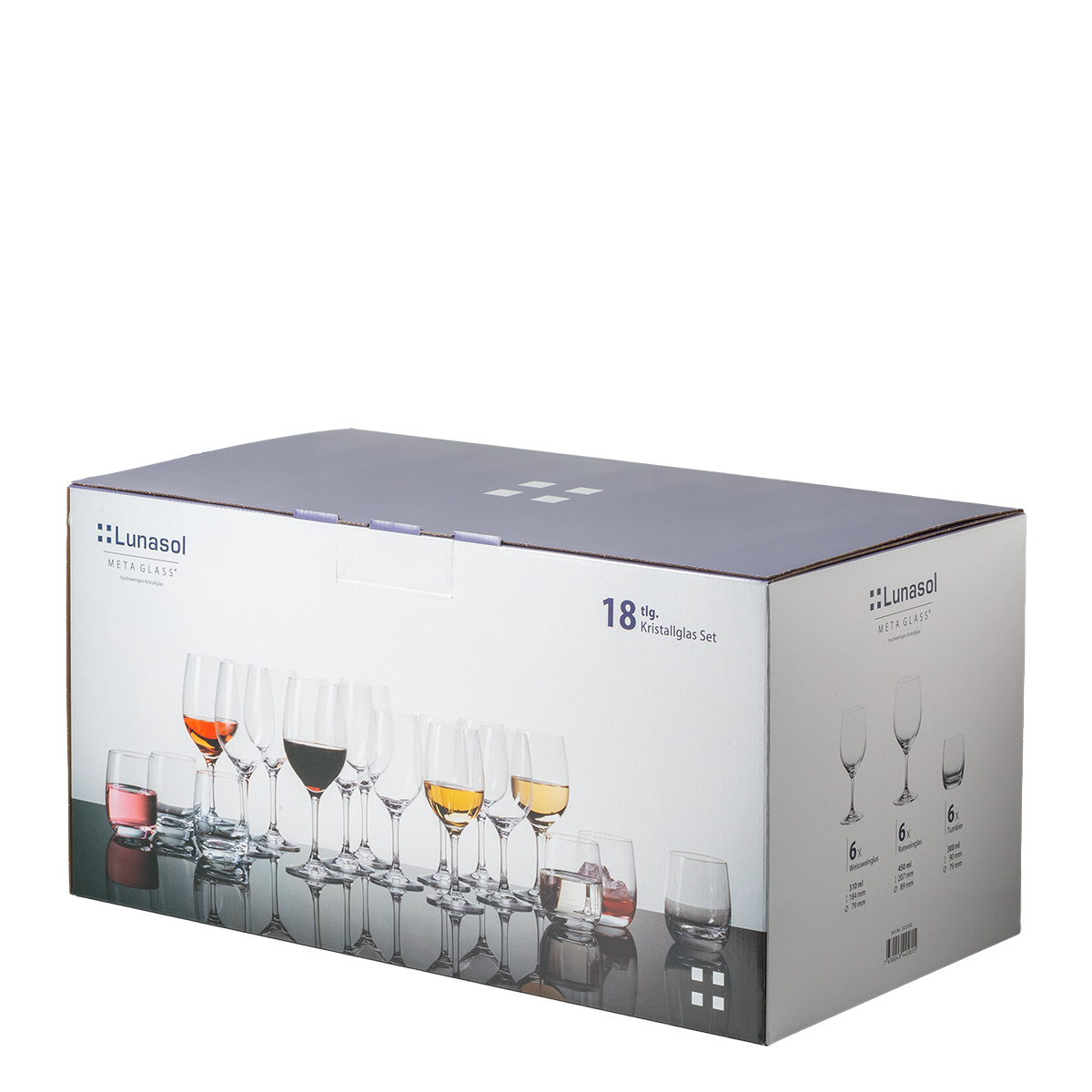 Zestaw startowy kieliszków 18 szt. | Anno Premium Glas