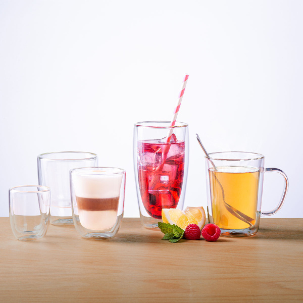 Szklanka BASIC Glas Double Wall 70 ml - zestaw 4 szt.