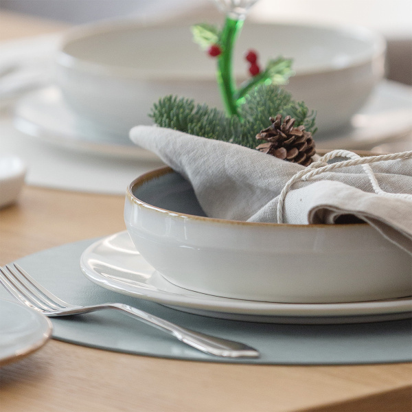 Zestaw talerzy ceramicznych 18 el. - Gaya Elements Day North