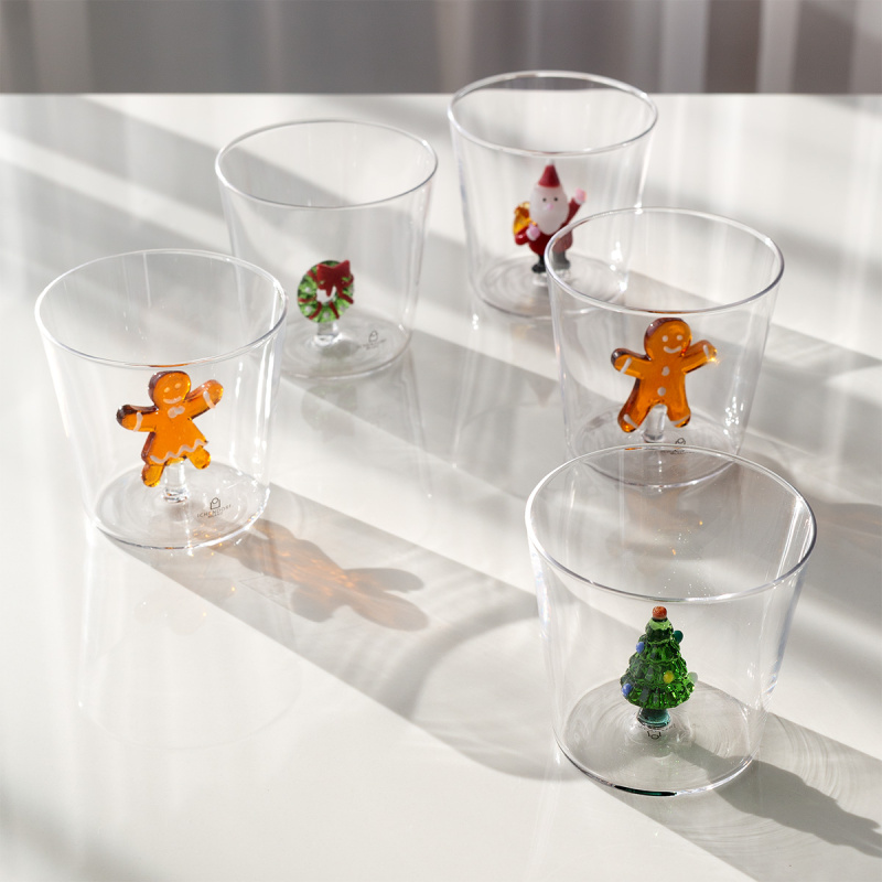 Szklanka z motywem Mikołaja | Ichendorf