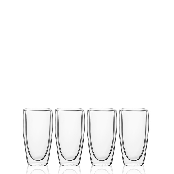 Szklanka BASIC Glas Double Wall 330 ml - zestaw 4 szt.