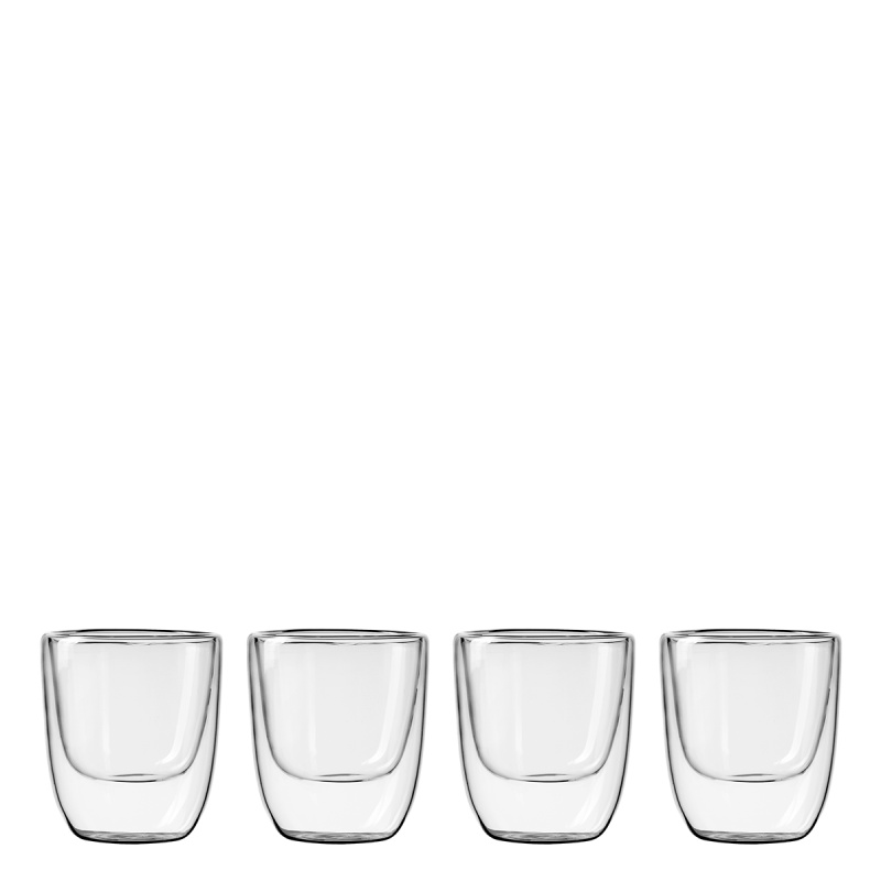 Szklanka BASIC Glas Double Wall 250 ml - zestaw 4 szt.