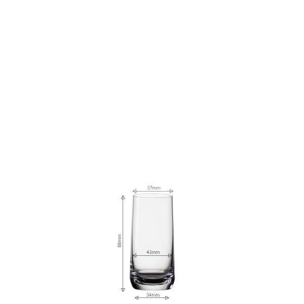 Kieliszek do destylatów 50 ml - Univers Glas Lunasol