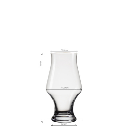 Szklanki do piwa 300 ml zestaw 4 szt. - Univers Glas Lunasol