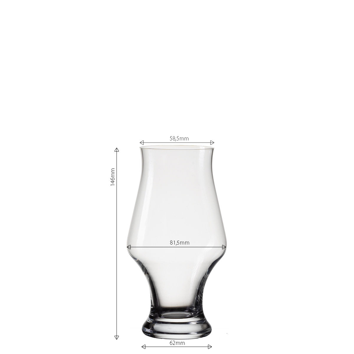 Szklanki do piwa 300 ml zestaw 4 szt. - Univers Glas Lunasol