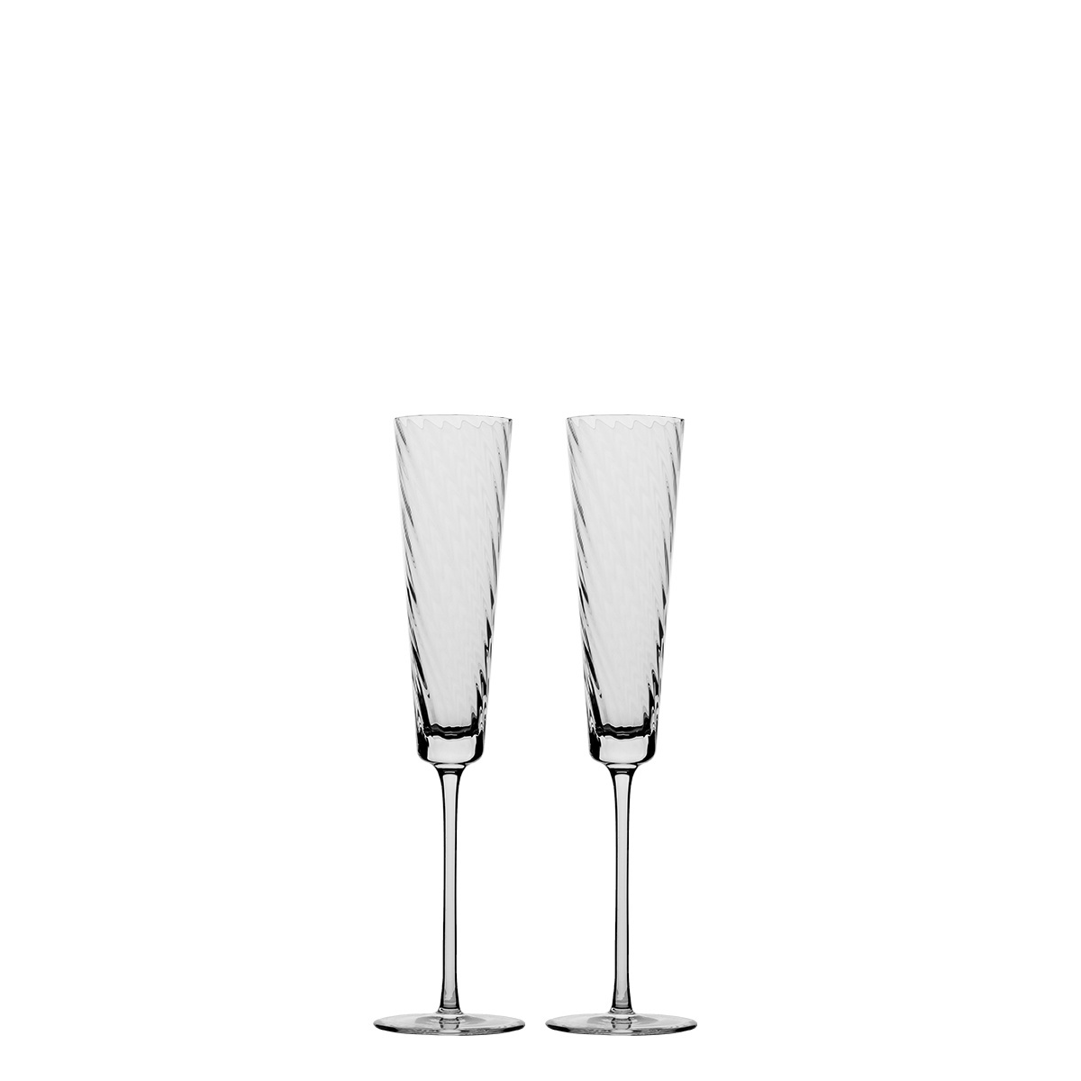 Kieliszki do szampana 130 ml zestaw 2 szt. - Gaya Glas Premium