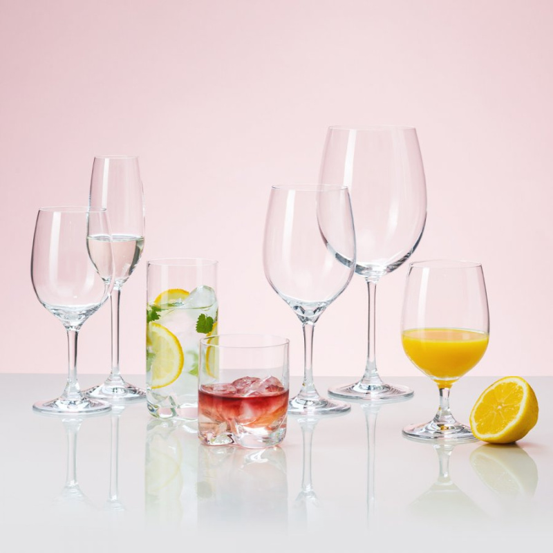 Kieliszki do czerwonego wina 450 ml zestaw 4 szt. - Anno Glas Lunasol META Glass