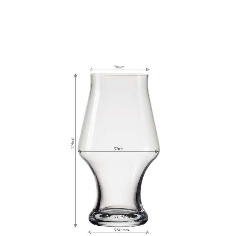 Szklanki do piwa 500 ml zestaw 4 szt. - Univers Glas Lunasol
