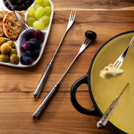 Zestaw widelczyków do fondue serowego 6 szt. | San Remo