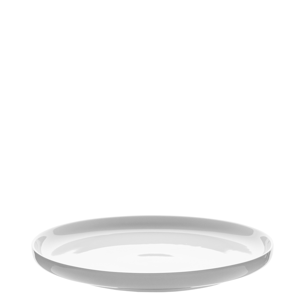 Talerz płytki Coupe biały 25 cm – Flow