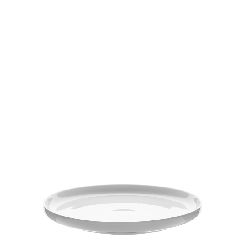 Talerz deserowy Coupe biały 20 cm – Flow
