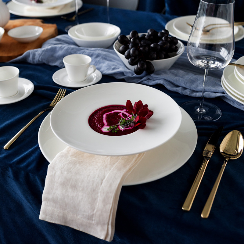 Talerz głęboki gourmet 23,5 cm - Premium Platinum Line