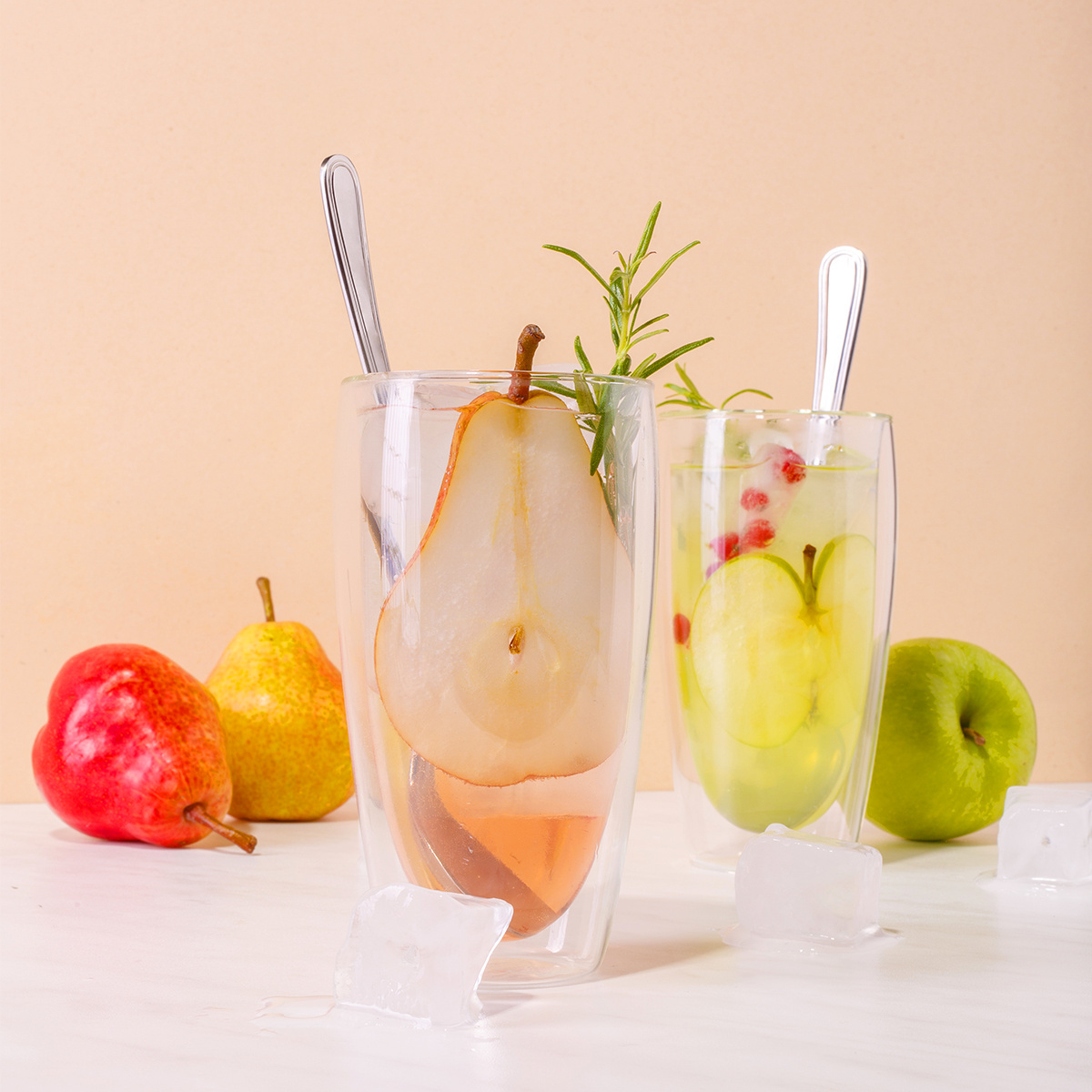 Szklanka BASIC Glas Double Wall 330 ml - zestaw 4 szt.