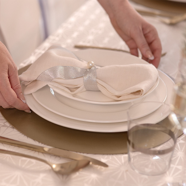 Zestaw porcelanowy 19 el. – Premium Platinum Line