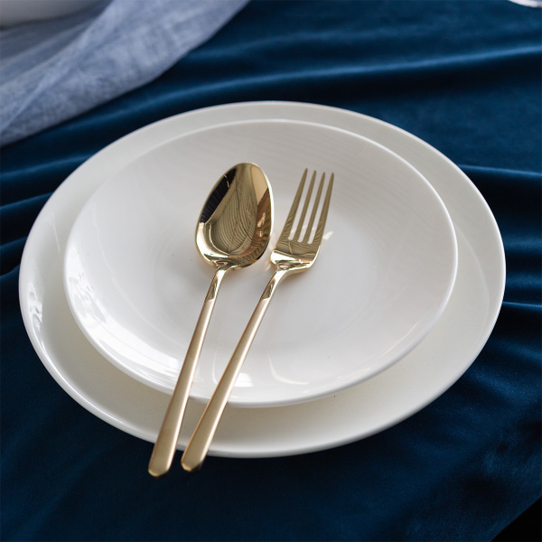 Talerz deserowy 20,5 cm - Premium Platinum Line