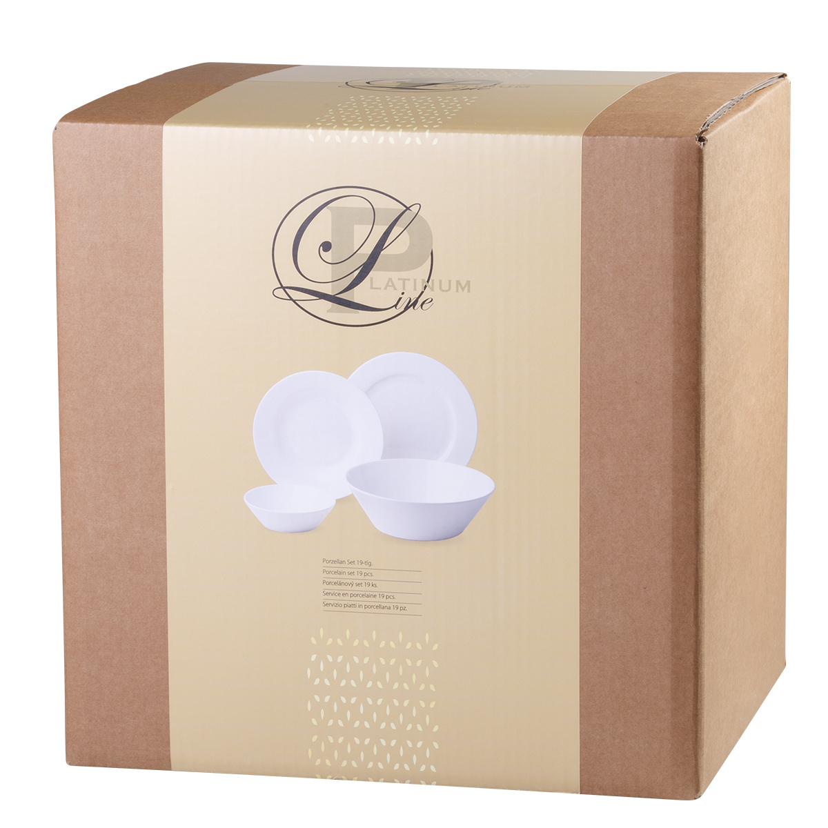 Zestaw porcelanowy 19 el. – Premium Platinum Line