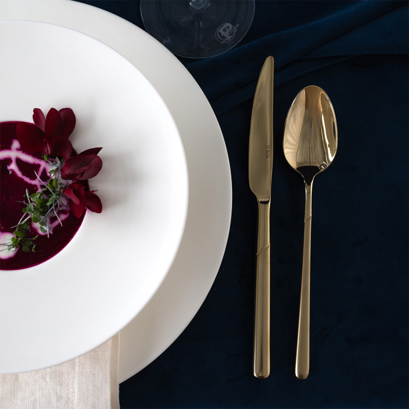 Talerz głęboki gourmet 23,5 cm - Premium Platinum Line