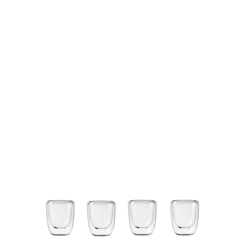 Szklanka BASIC Glas Double Wall 70 ml - zestaw 4 szt.