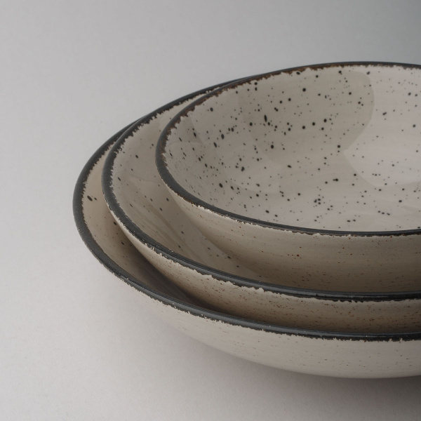 Miska Flow Atelier szara ø 15 cm - Gaya