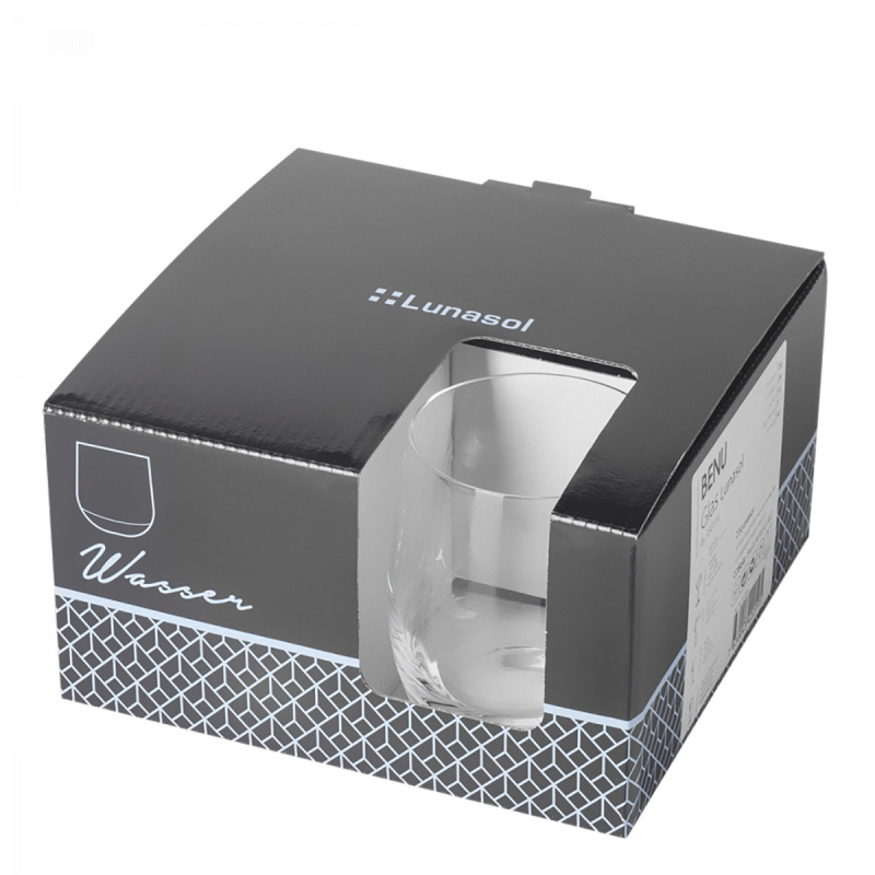 Szklanki Tumbler 350 ml zestaw 4 szt. - Benu Glas Lunasol META Glass