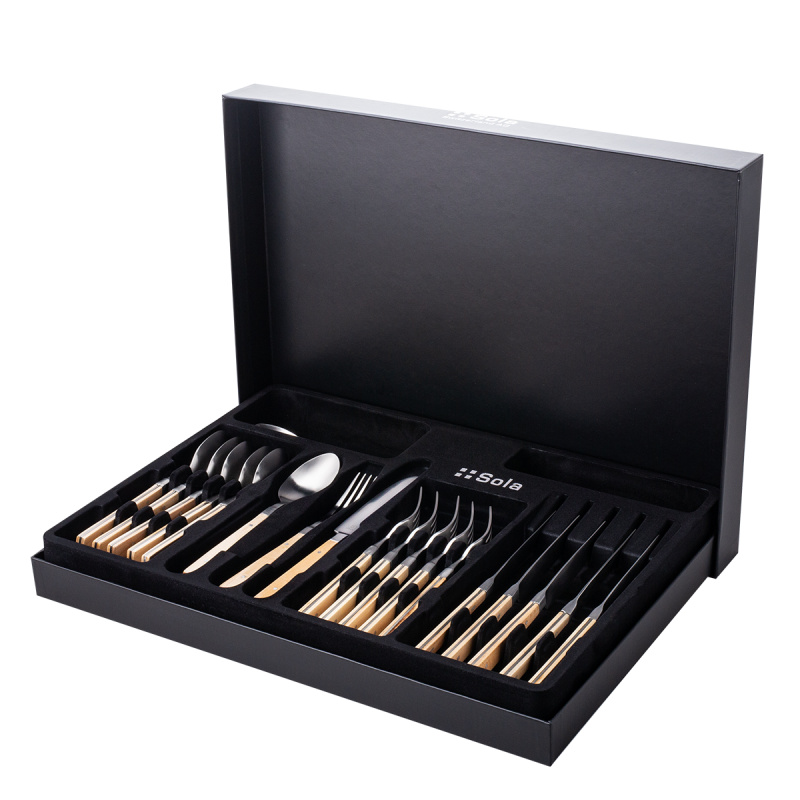 Zestaw sztućców 24 el. – Image Maple Wood