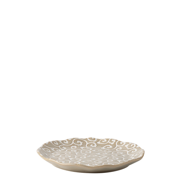 Talerz płytki Wavy 20,5 cm | Levante Pearl