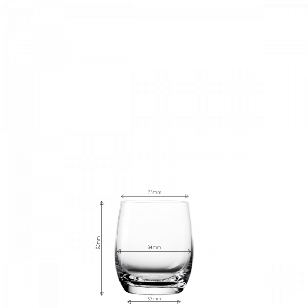Szklanki Tumbler 350 ml zestaw 4 szt. - Benu Glas Lunasol META Glass