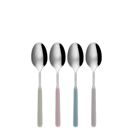 Łyżeczki do musli/łyżeczka deserowa zestaw 4 szt. - Gallery Pastel mix