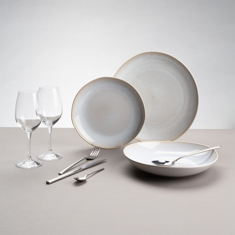 Zestaw talerzy ceramicznych 12 szt. – Elements North Organic