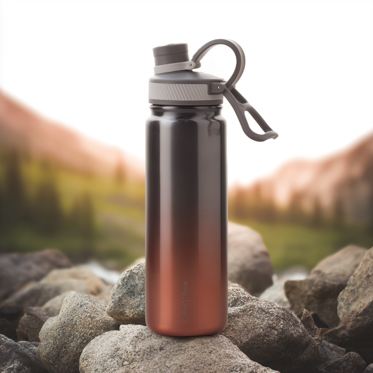 Butelka 850 ml ombre złota | to Go Lusol