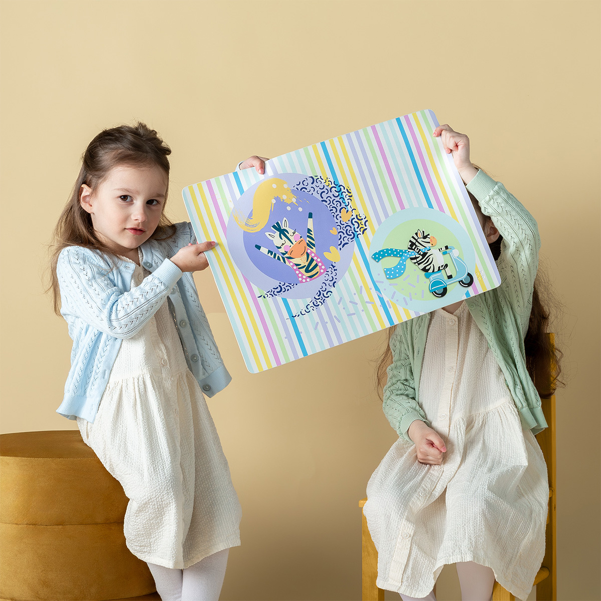Podkładka dla dzieci 45 x 32 - KIDS WORLD Jungle Patrol