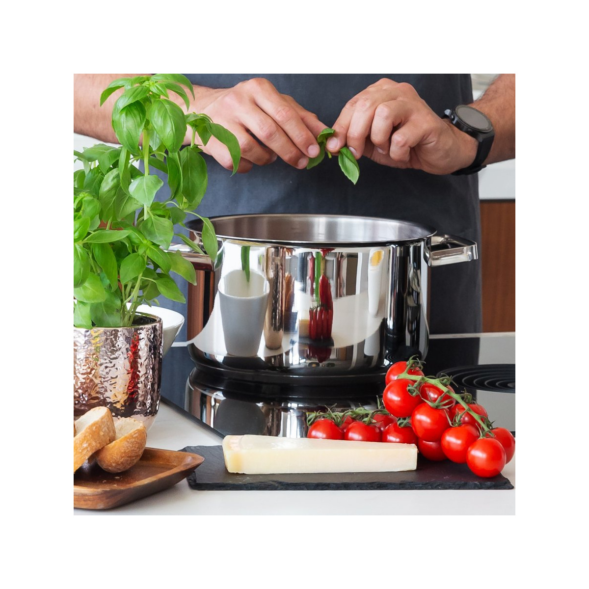 Garnek Sirius Titan 3,7 l Platinum Lunasol