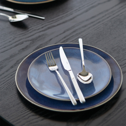 Zestaw sztućców 24 szt. Kyoto piaskowany | Sola