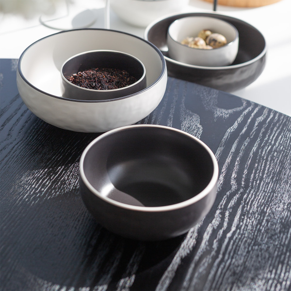 Miska 14,8 cm | Elements Yin & Yang black