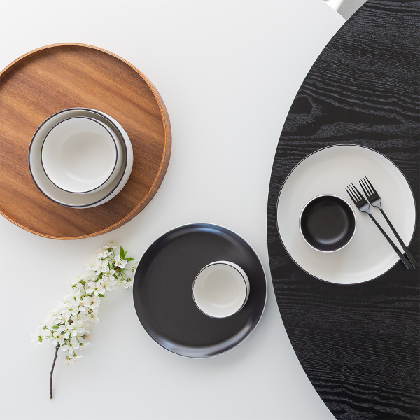 Miska 11 cm | Elements Yin & Yang white