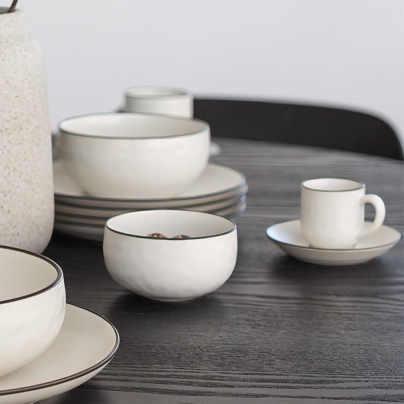 Miska 11 cm | Elements Yin & Yang white