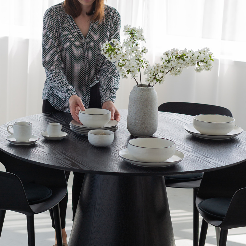 Miska 11 cm | Elements Yin & Yang white