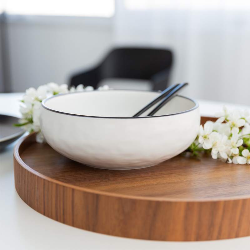 Miska 19,3 cm | Elements Yin & Yang white