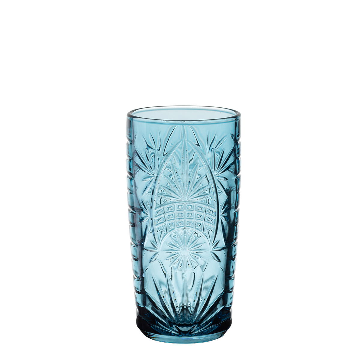 Szklanka typu longdrink 370 ml | Marvia Vintage niebieska