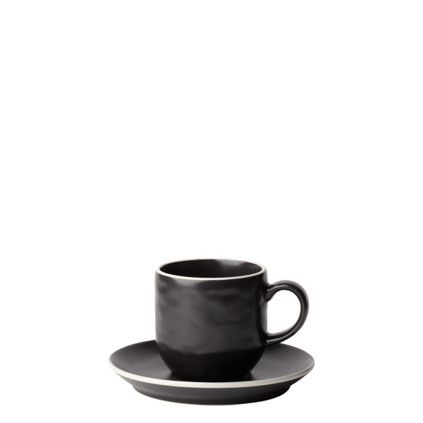 Zestaw do kawy 12 el. | Elements Yin & Yang black
