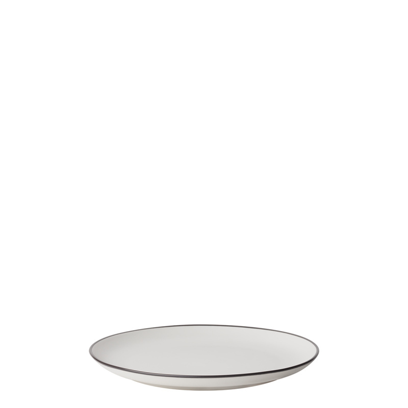 Zestaw talerzy 18 el. | Elements Yin & Yang white