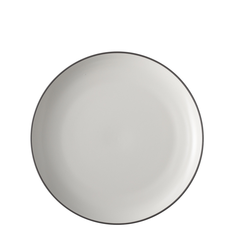 Zestaw talerzy 18 el. | Elements Yin & Yang white