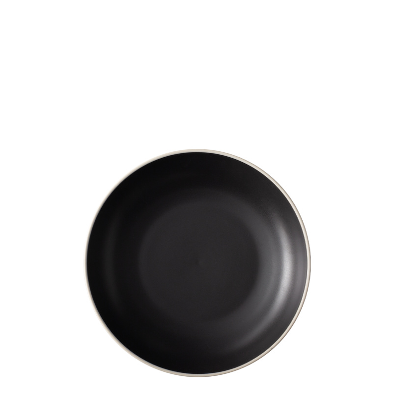 Zestaw talerzy 18 el. | Elements Yin & Yang black
