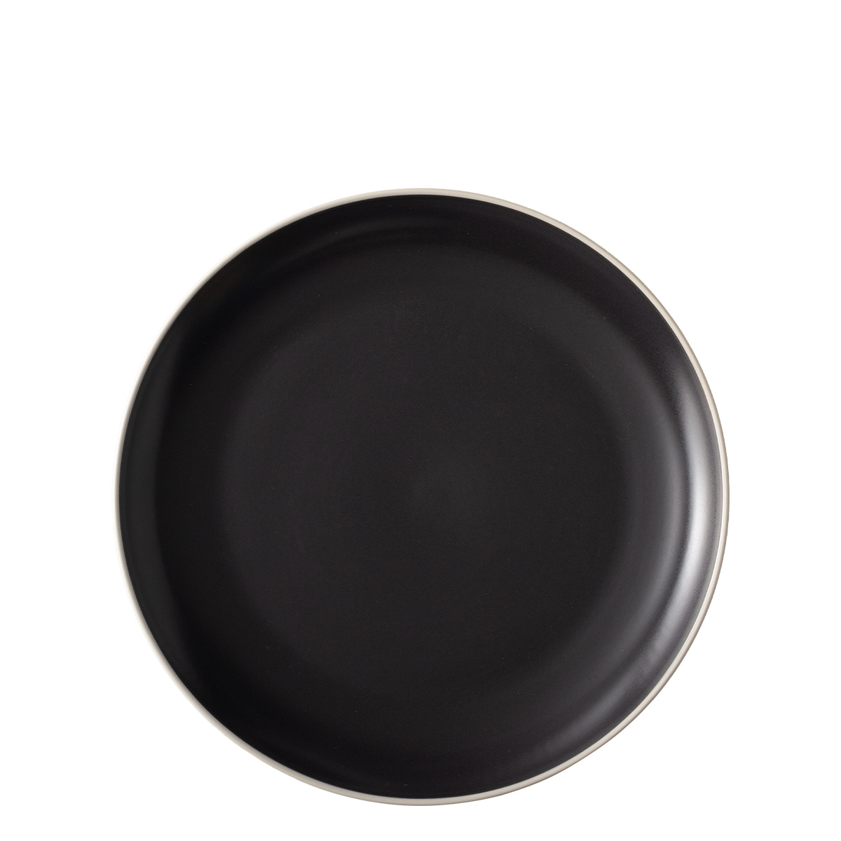 Zestaw talerzy 18 el. | Elements Yin & Yang black