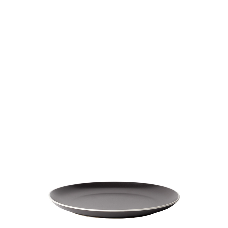 Zestaw talerzy 18 el. | Elements Yin & Yang black