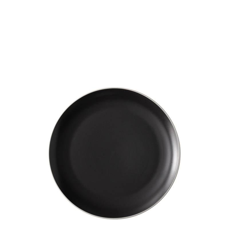 Zestaw talerzy 18 el. | Elements Yin & Yang black