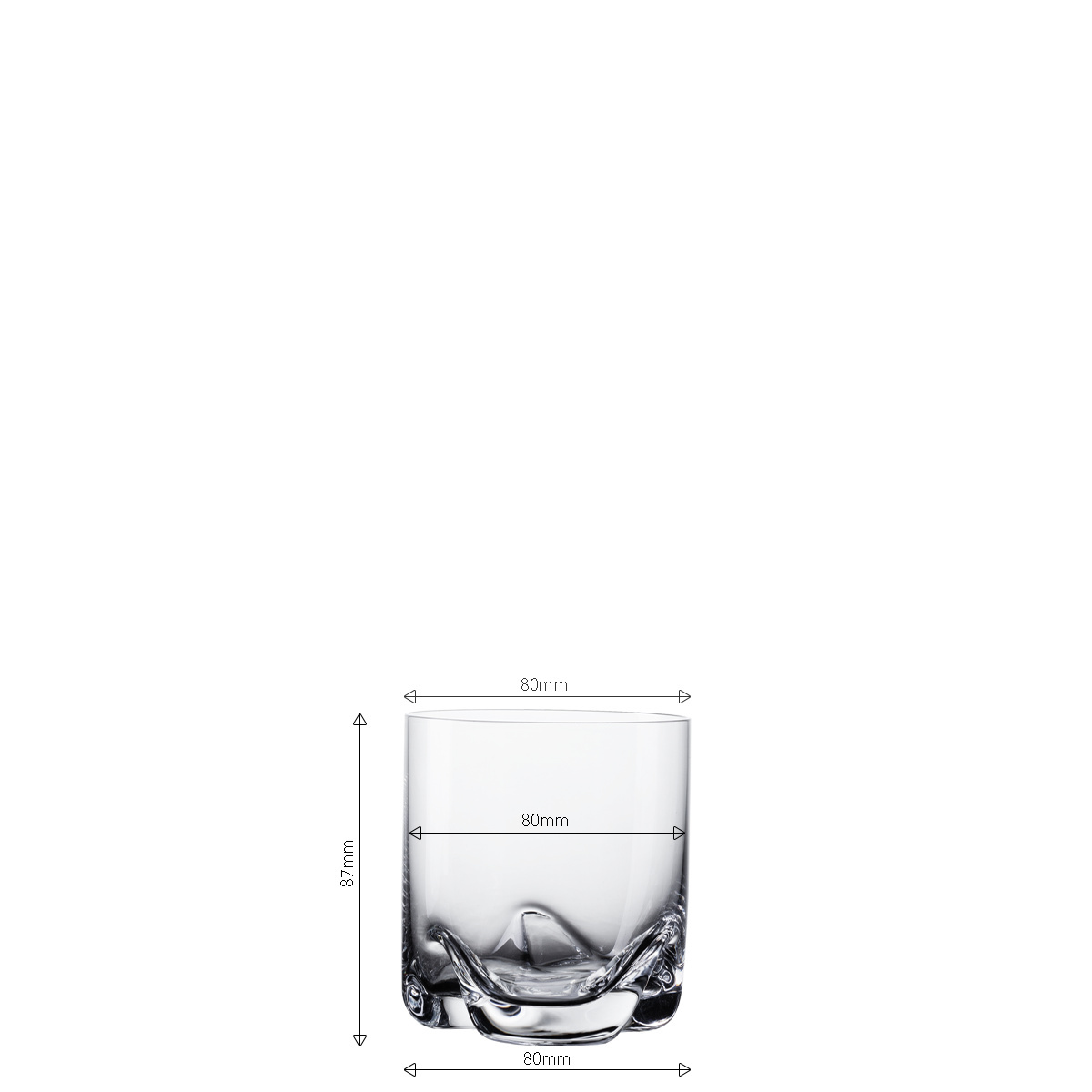Szklanki Tumbler 300 ml zestaw 4 szt. - Anno Glas Lunasol META Glass