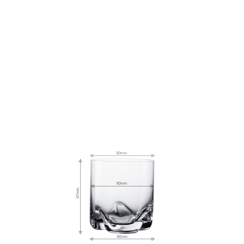 Szklanki Tumbler 300 ml zestaw 4 szt. - Anno Glas Lunasol META Glass