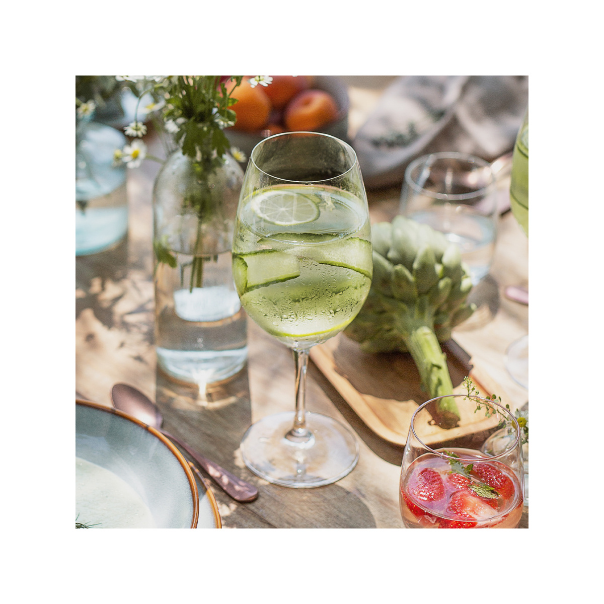 Kieliszki do czerwonego wina 650 ml zestaw 4 szt. - Benu Glas Lunasol META Glass